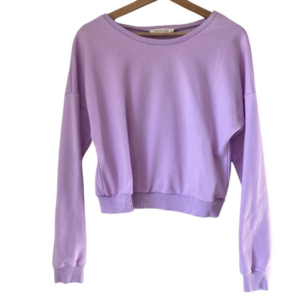 Morrisday the label cropped pull over